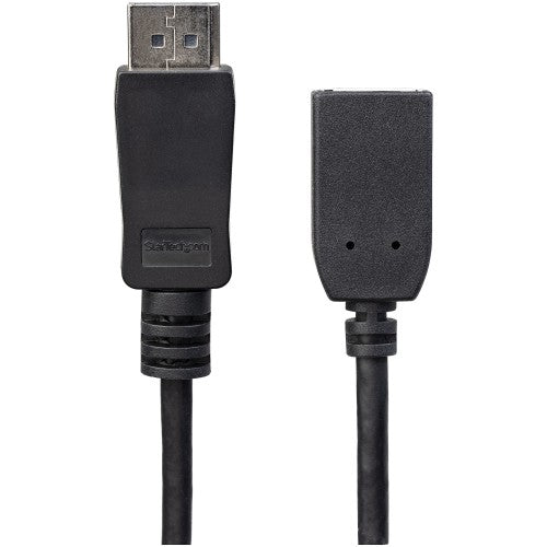 StarTech.com DPEXT6L DisplayPort cable 70.9" (1.8 m) Black