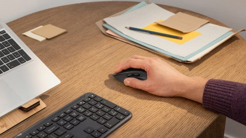 Logitech Signature Comfort M840 L mouse Universal Right-hand RF Wireless + Bluetooth Optical 4000 DPI