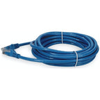 AddOn Networks ADD-17FCAT6SN-BE networking cable Blue 204.7" (5.2 m) Cat6 U/UTP (UTP)