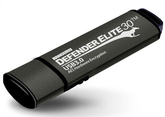 iStorage Kanguru Defender Elite30 32GB USB flash drive USB Type-A 3.2 Gen 1 (3.1 Gen 1) Black