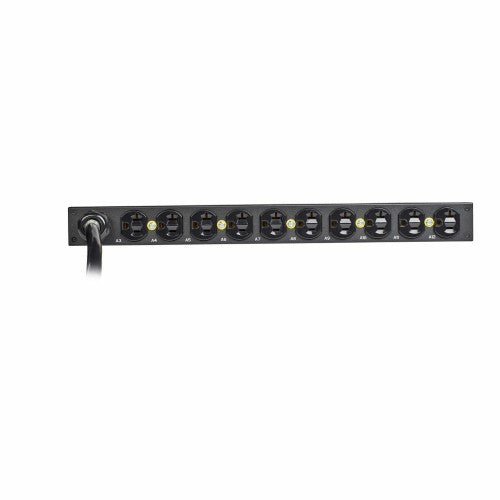 Eaton EMIT03-10 power distribution unit (PDU) 12 AC outlet(s) 1U Black