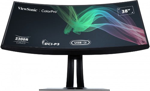Viewsonic VP3881A computer monitor 38" 3840 x 1600 pixels Quad HD+ LED Black