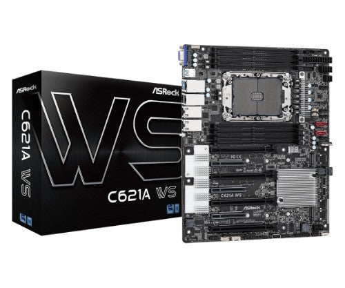 Asrock C621A WS motherboard Intel C621A LGA 4189 ATX