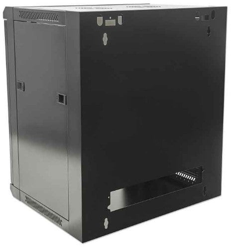 Intellinet 711715 rack cabinet 6U Wall mounted rack Black