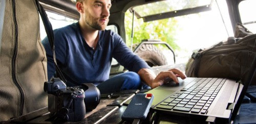 SanDisk Extreme Portable 2 TB USB Type-C 3.2 Gen 2 (3.1 Gen 2) Black