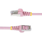 StarTech.com NLPN-5F-CAT6A-PATCH networking cable Pink 59.1" (1.5 m) S/FTP (S-STP)