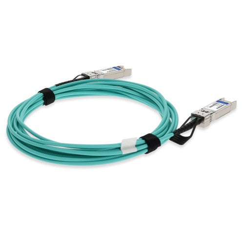 AddOn Networks SFP-10GB-AOC10M-HPQ-AO InfiniBand/fibre optic cable 393.7" (10 m) SFP+ AOC Aqua color