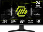 MSI MAG 242F computer monitor 23.8" 1920 x 1080 pixels Full HD LCD Black