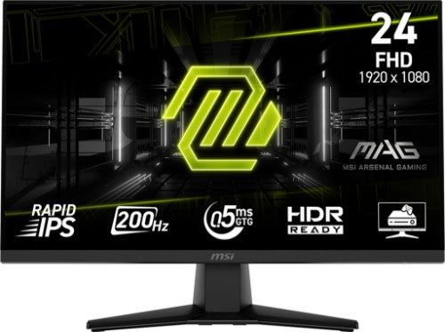 MSI MAG 242F computer monitor 23.8" 1920 x 1080 pixels Full HD LCD Black