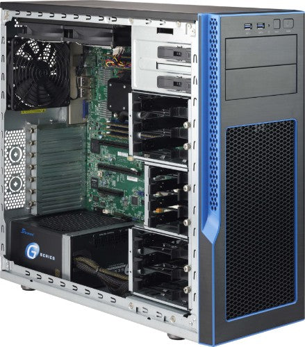 Supermicro GS5A-753B Midi Tower Black 750 W