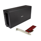 StarTech.com BNDTB4M2E1 laptop dock/port replicator Wired Thunderbolt 3 Black