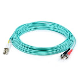 AddOn Networks ADD-ST-LC-0-5M5OM3 InfiniBand/fibre optic cable 19.7" (0.5 m) OFNR Aqua color