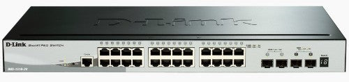 D-Link DGS-1510 Managed L3 Gigabit Ethernet (10/100/1000) Black - Buy IT Solutions