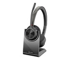 HP Poly Voyager 4320 Microsoft Teams Certified Headset +BT700 dongle +Charging Stand