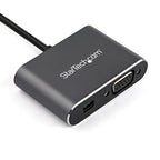 StarTech.com CDP2MDPVGA USB graphics adapter 3840 x 2160 pixels Gray