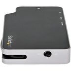StarTech.com CDP2HVGUASPD laptop dock/port replicator Wired USB 3.2 Gen 2 (3.1 Gen 2) Type-C Black, Gray