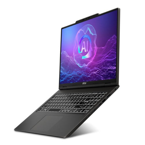 MSI VenturePro A16 AI+ A3HWFTG-004US Copilot+ PC AMD Ryzen AI 9 365 Laptop 16" Touchscreen Full HD+ 32 GB DDR5-SDRAM 1 TB SSD NVIDIA GeForce RTX 5060 Wi-Fi 6E (802.11ax) Windows 11 Home Gray