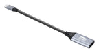 Adesso AUH-5010 video cable adapter 5" (0.127 m) USB Type-C HDMI Aluminum