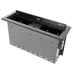 StarTech.com BOX4MODULE cable organizer Desk Cable box Black 1 pc(s)