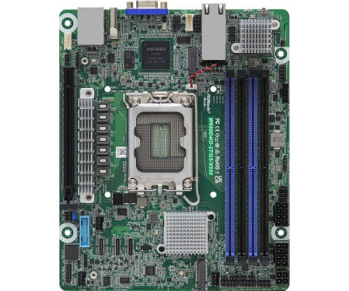 Asrock W680D4ID-2T/G5/X550 motherboard Intel W680 LGA 1700 mini ITX