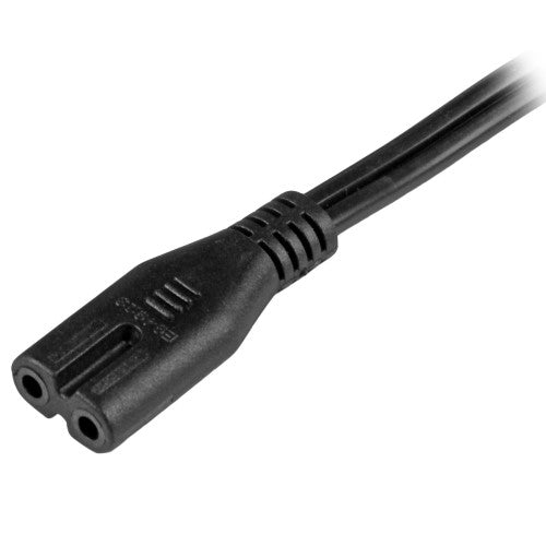 StarTech.com PXT101NB10 power cable Black 120.1" (3.05 m) NEMA 1-15P C7 coupler