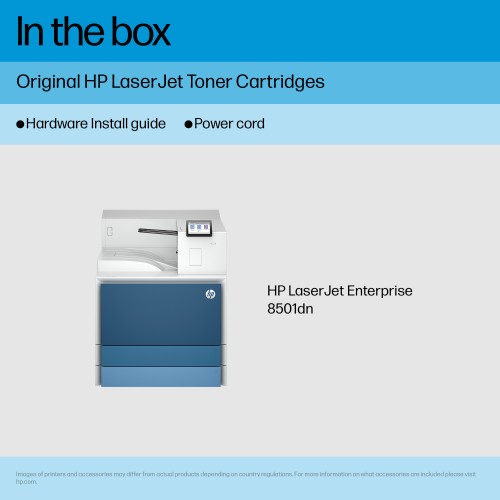 HP LaserJet Enterprise 8501dn Black and white Printer