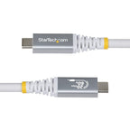 StarTech.com CC10FT20GUSB4CXW USB cable USB4 Gen 2x2 118.1" (3 m) USB C 20 Gbit/s 60 W White