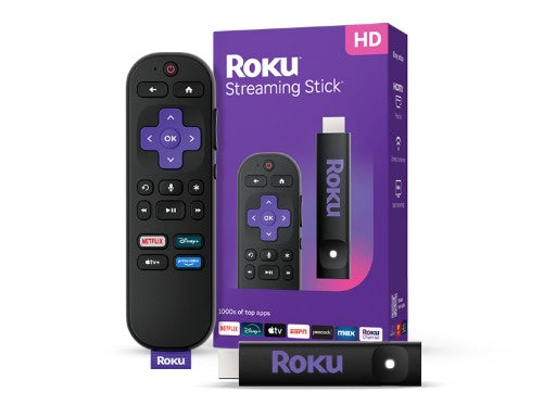 Roku 3840R Smart TV dongle HDMI Full HD Black