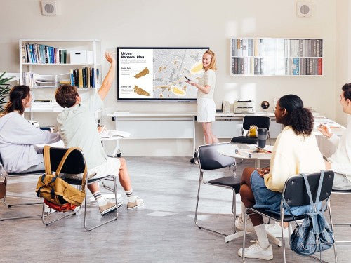 Viewsonic IFP8662 signage display Interactive flat panel 86" LED Wi-Fi 350 cd/m² 4K Ultra HD Black Touchscreen Built-in processor Android 8.0