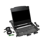 Tripp Lite B030-008-17-IP KVM switch Rack mounting Black