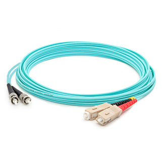 AddOn Networks 5m ST-SC InfiniBand/fibre optic cable 196.9" (5 m) Blue