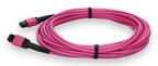 AddOn Networks ADD-MPOMPO-3M5OM4-MA InfiniBand/fibre optic cable 118.1" (3 m) MPO LOMM Magenta