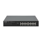 Eaton NG16-1 network switch Unmanaged Gigabit Ethernet (10/100/1000) 1U Black