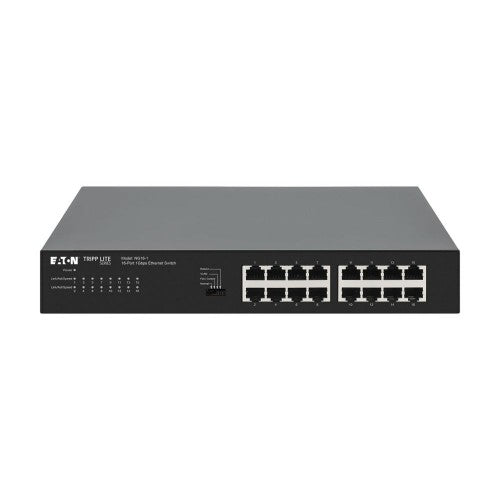 Eaton NG16-1 network switch Unmanaged Gigabit Ethernet (10/100/1000) 1U Black