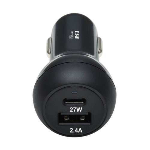 Tripp Lite U280-C02-39W-1B mobile device charger Universal Black Cigar lighter Fast charging Auto
