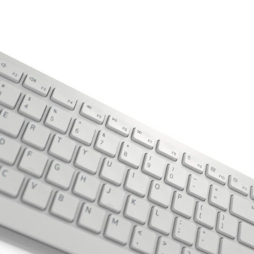 DELL KM5221W-WH keyboard Mouse included Office RF Wireless QWERTY US English White