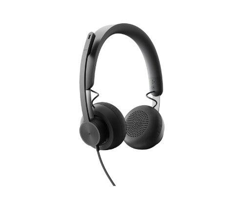 Logitech 981-001103 headphones/headset Wired Head-band Office/Call center USB Type-C Graphite