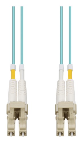 AddOn Networks ADD-LC-LC-15M5OM4LZ InfiniBand/fibre optic cable 590.6" (15 m) OFNG Aqua color, Beige