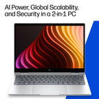 HP EliteBook 8 Flip G2i 13 inch Notebook Next Gen AI PC Wolf Pro Security Edition Copilot+ PC Intel Core Ultra 5 325 Laptop 13.3" Touchscreen WUXGA 32 GB LPDDR5x-SDRAM 512 GB SSD Wi-Fi 7 (802.11be) Windows 11 Pro Silver