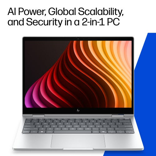 HP EliteBook 8 Flip G2i 13 inch Notebook Next Gen AI PC Wolf Pro Security Edition Copilot+ PC Intel Core Ultra 5 325 Laptop 13.3" Touchscreen WUXGA 32 GB LPDDR5x-SDRAM 512 GB SSD Wi-Fi 7 (802.11be) Windows 11 Pro Silver