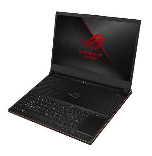 ASUS ROG Zephyrus S GX531GX-XS74 Intel® Core™ i7 i7-8750H Laptop 15.6" Full HD 16 GB DDR4-SDRAM 512 GB SSD NVIDIA® GeForce RTX™ 2080 Max-Q Wi-Fi 5 (802.11ac) Windows 10 Pro Black