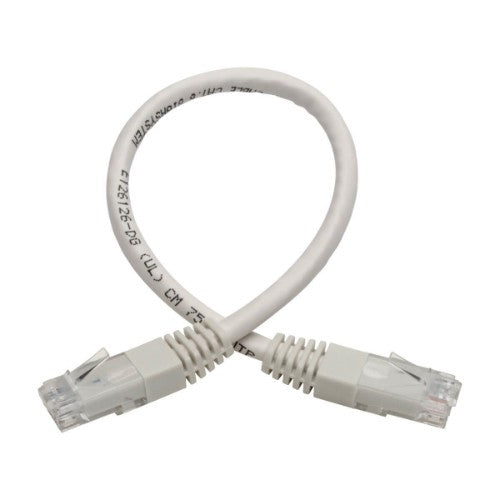 Tripp Lite N200-001-WH networking cable White 12.2" (0.31 m) Cat6 U/UTP (UTP)