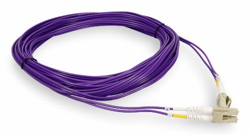 AddOn Networks ADD-LC-LC-5M5OM4-PE-TAA InfiniBand/fibre optic cable 196.9" (5 m) LOMM Purple
