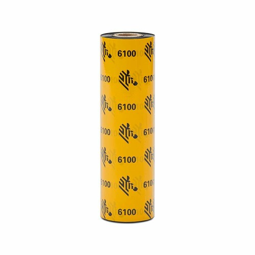 Zebra 6100 Wax/Resin thermal ribbon Black