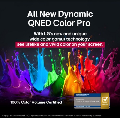 LG QNED evo AI 65QNED92AUA TV 65" 4K Ultra HD Smart TV Wi-Fi Black