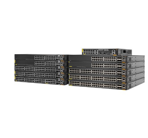 HPE Aruba Networking CX 6200F 12G Class4 PoE 2G/2SFP+ 139W Managed L3 Gigabit Ethernet (10/100/1000) Power over Ethernet (PoE) 1U