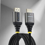 StarTech.com HDMI2-FLEX-4K60-3F HDMI cable 35.8" (0.91 m) HDMI Type A (Standard) Black, Silver