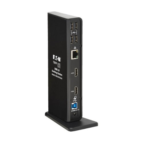 Tripp Lite U442-DOCK22-B laptop dock/port replicator Wired USB 3.2 Gen 1 (3.1 Gen 1) Type-B Black