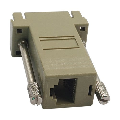 Tripp Lite B090-A9M cable gender changer DB9 RJ45 Beige