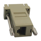 Tripp Lite B090-A9M cable gender changer DB9 RJ45 Beige